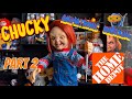 Home Depot Chucky Animatronic Unboxing PART TWO