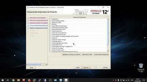 Como instalar Oracle Client 12c en Windows 10