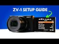 Master your Sony ZV-1's Settings | Best Settings for Video