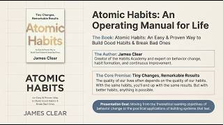 Atomic Habits: How 1% Changes Lead to 37x Results