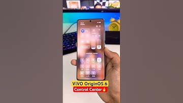 Vivo OriginOS 6 New Control Center | Android 16 New Update