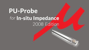 Microflown PU based in-situ Impedance