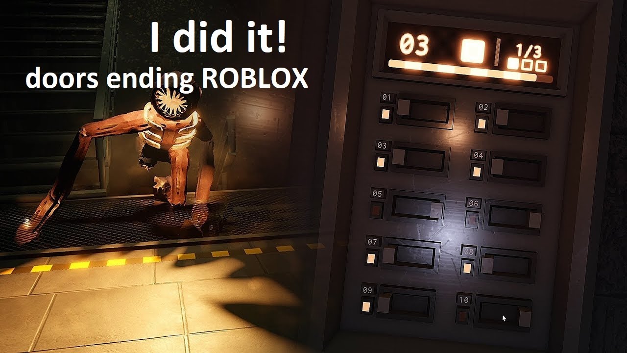 I did it! (ROBLOX Doors) - YouTube