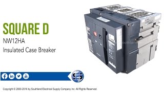 Schneider Electric, Square D, Nw12Ha, 1200 Amp, 690 Volt, Iec, Insulated Case Circuit Breaker