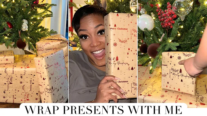 WRAP PRESENTS WITH ME | WHAT I’M GIVING FOR CHRISTMAS 2024 + 2025 PEP TALK #vlogmas2024