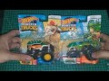 UNBOXING Diecast Hotwheel Monster Truck - Car Super Mario and TMNT