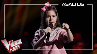 Video thumbnail of "Nazaret Moreno canta 'Señora' | Asaltos | La Voz Kids Antena 3 2021"