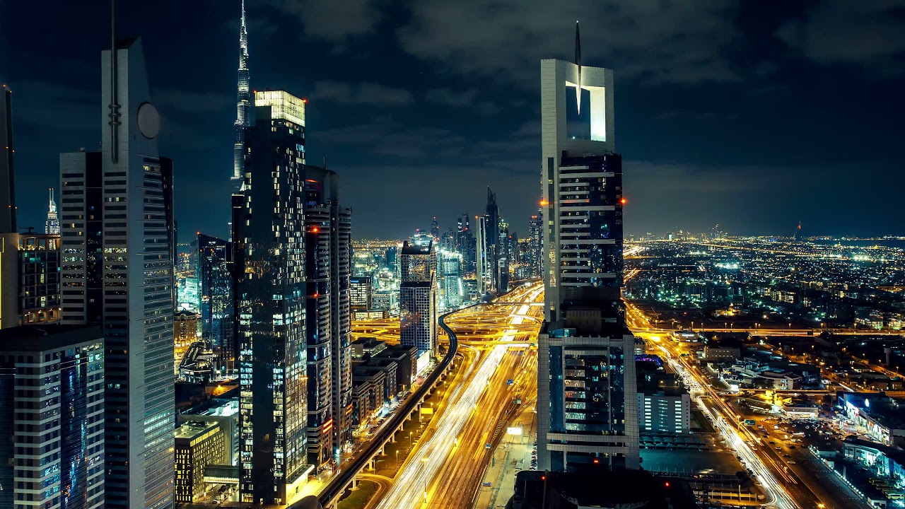 082388520 famous road dubai uae traffic  H264 420