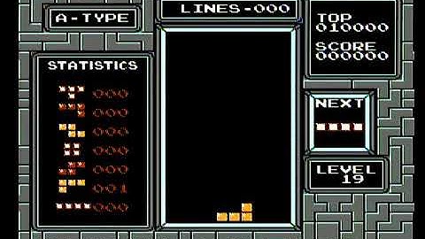 [NES Tetris] 100 Line Sprint - 3:08 (Former WR)