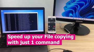 How to speed up file transfer between two computers