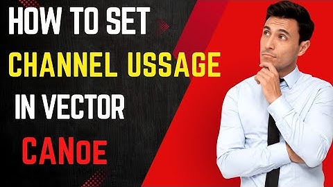 😕How to set Channel Usage in vector CANoe/CANalyzer?? #canoe #howto #automotive #canalyzer #canapé