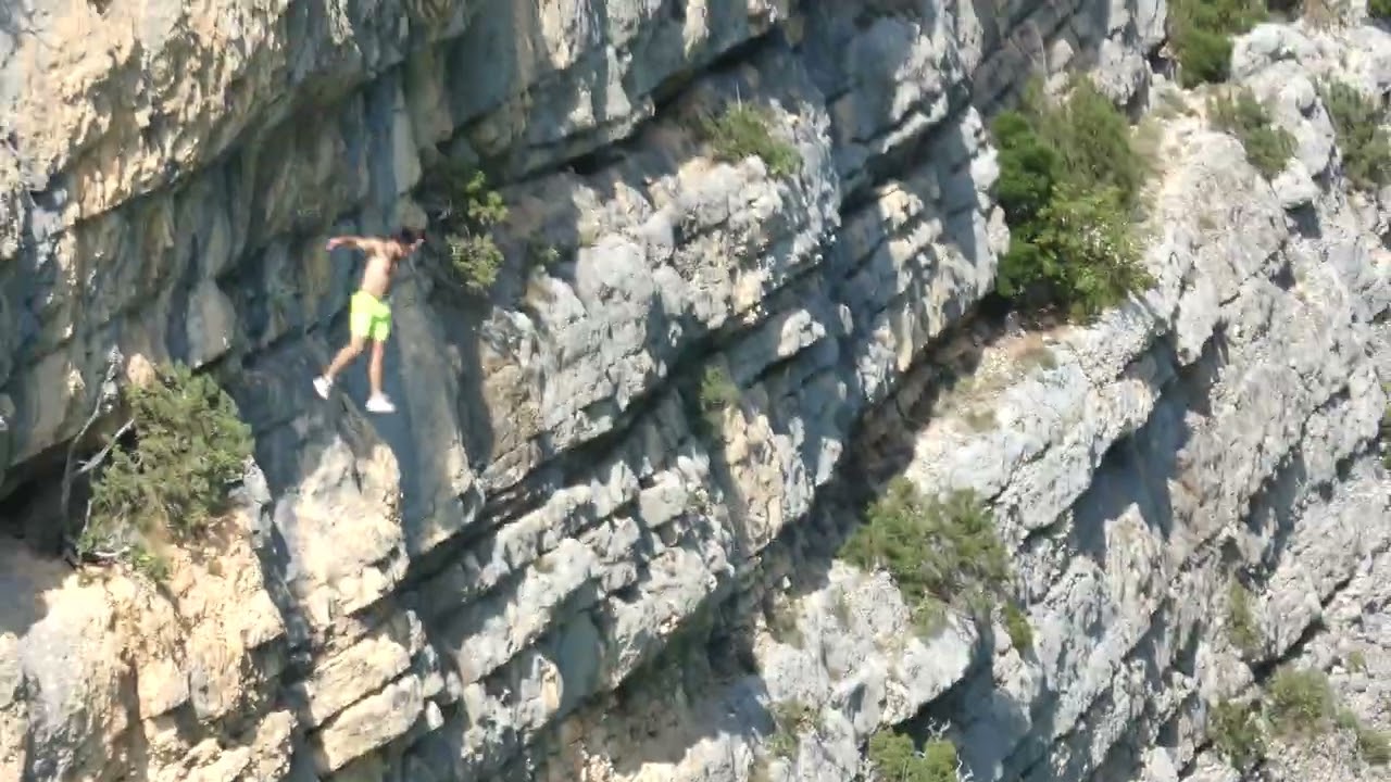 Cliff Diving @ Gorge Du Verdon / Grand Canyon du Verdon, Provence, France Part 5