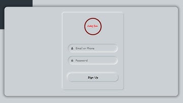 how to create Neumorphism Login form using HTML and CSS only