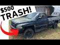 Buying a JUNK Dodge Ram for $500 and TRANSFORMING IT [] 2nd Gen. Ram 1500 2500 V8 4x4 Budget Build