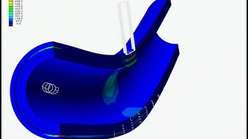 FEA impact analysis on subsea pipeline
