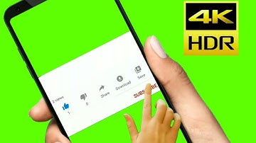 Subscribe Button And Bell Icon Intro With Green Screen ! Green Screen Video