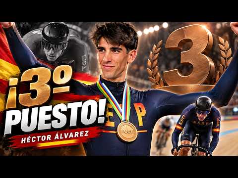 Video Héctor Álvarez, BRONCE MUNDIAL a los 19 años: la crono que rozó el oro