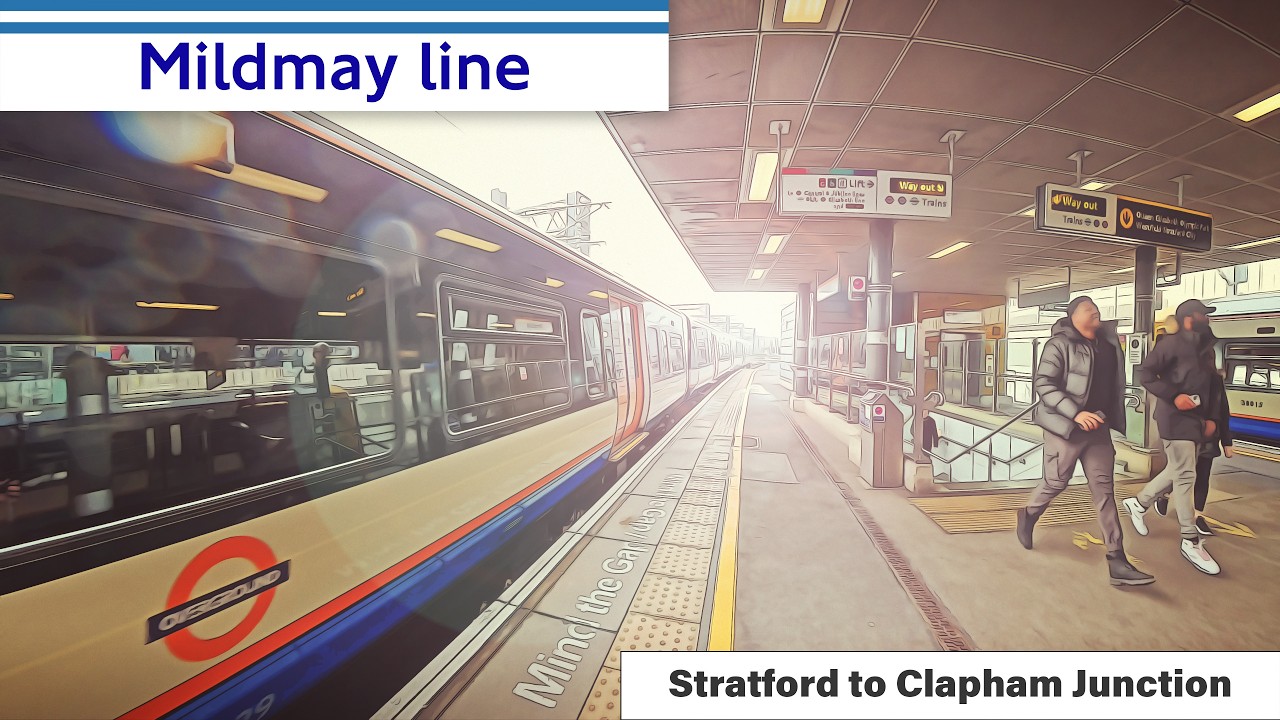 London Overground – Mildmay Line | Stratford to Clapham Junction | 1h02m