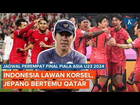 Jadwal Lengkap 8 Besar Piala Asia U23 2024, Indonesia Vs Korea Selatan Jumat Dini Hari