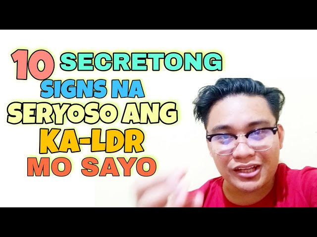 🔴PAANO MO MALALAMAN NA SERYOSO ANG KA-LDR MO? | Tambayan ni mael class=