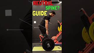 How to maintain Neutral spine #shorts #ytshorts #fitness
