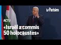  isral a commis 50 holocaustes  les mots chocs du prsident palestinien mahmoud abbas