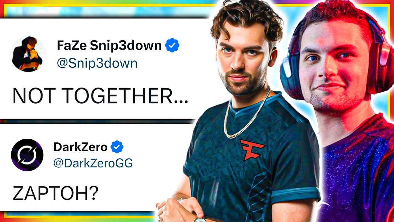 Snip3down CONFIRMS FaZe Internal Issues 😔 Zaptoh New Team Offers?! ALGS News