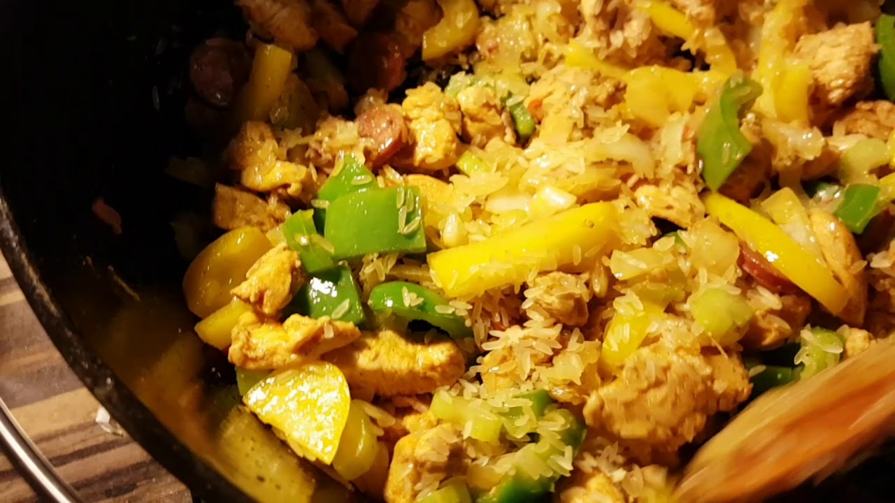 Ein simples aber geniales Jambalaya mit Garnelen und Huhn aus dem ...