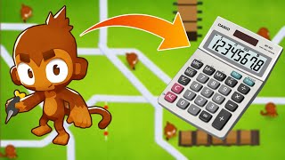 Making a Calculator Out of Monkeys in Bloons Tower Defense 6