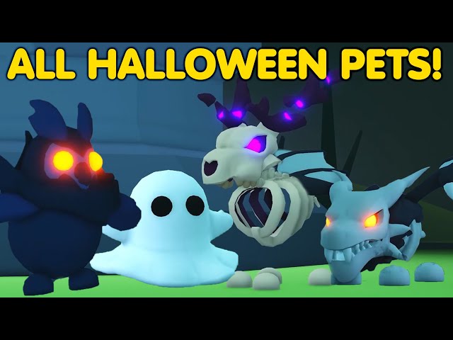 🎃 ATUALIZAÇÃO HALLOWEEN no ADOPT ME ROBLOX 