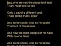 Game of Thrones - The Rains of Castamere Karaoke Version