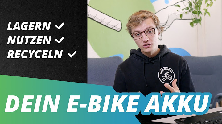 Tipps zum E-Bike Akku - lagern, nutzen & recyclen ✅
