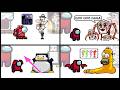 Mini Crewmate Kills Italian Brainrot Characters - Part 74  Among Us