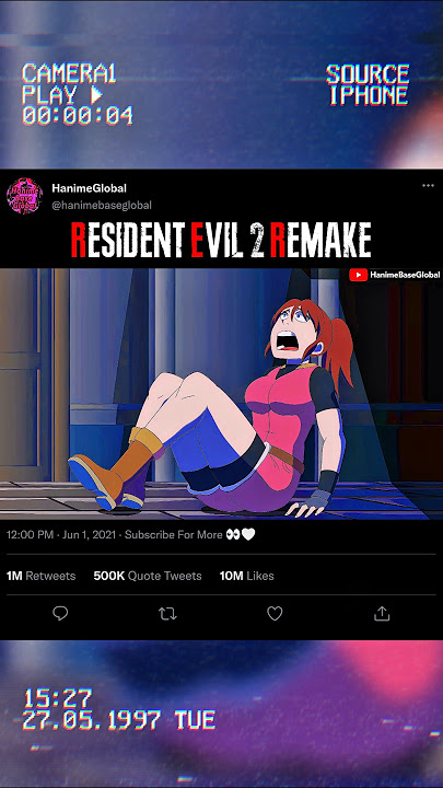 Resident Evil 2 Remake Animation 💀