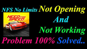 How to Fix NFS No Limits App  Not Opening  / Loading / Not Working Problem in Android Phone