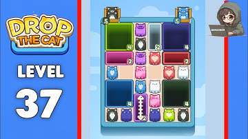 Drop The Cat level 37 solution 