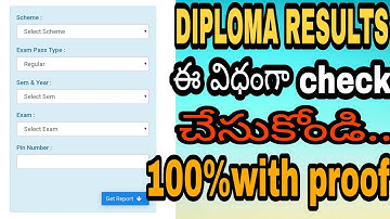 How to check Diploma results |MEHRA TECH TELUGU