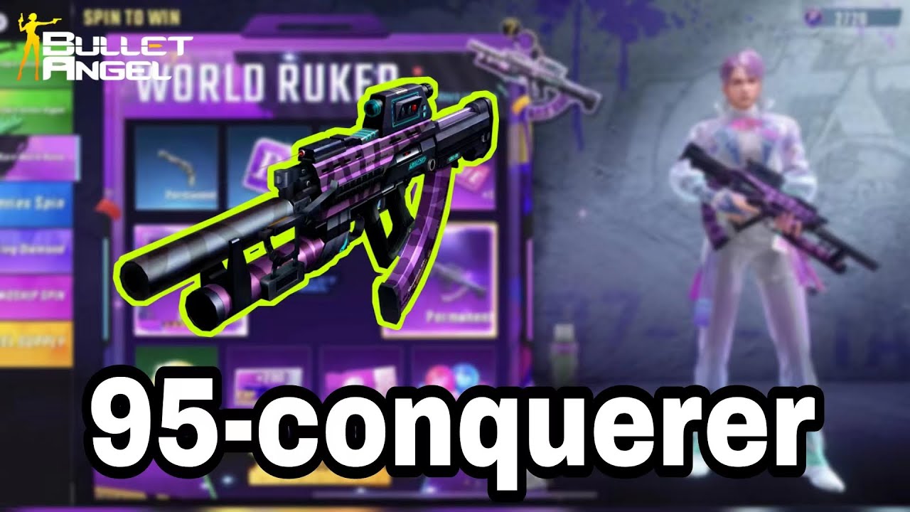 Bullet Angel : MAT2 95-CONQUERER 8STAR WEAPON IS BACK AT FPS MOBILE BA !!!
