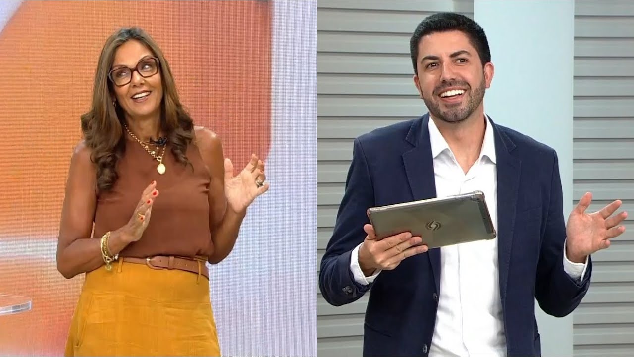 (RBS TV) Jornal do Almoço | Cristina Ranzolin e Marco Matos começando o ...