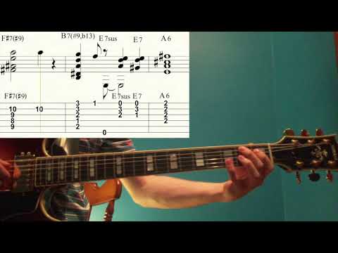 Barney Kessel - Moonlight in Vermont Intro (Free PDF)