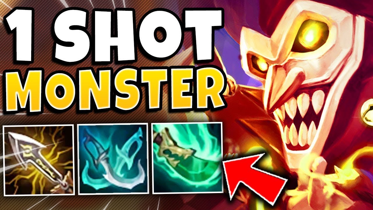 *CRIT SHACO* ONE AUTO = ONE KILL (ON REPEAT) - League of Legends - YouTube