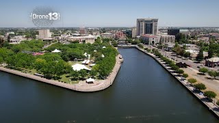 Drone13: Stockton on the water