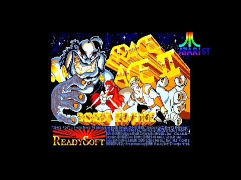 Space Ace II - Borf's Revenge - Atari ST [015] PlayThru AutoPlay