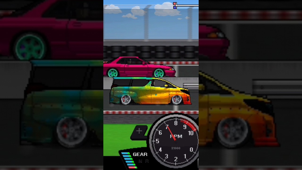 TOYOTA ALPHARD VS NISSAN R32 GTR 