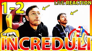 INCREDULI... ROMA-CREMONESE 1-2 [LIVE REACTION]