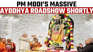 PM Modi's Poll Push, Roadshow & Bhakti Blitz | PM Modi In Ram ki Nagri Shortly | India Today News