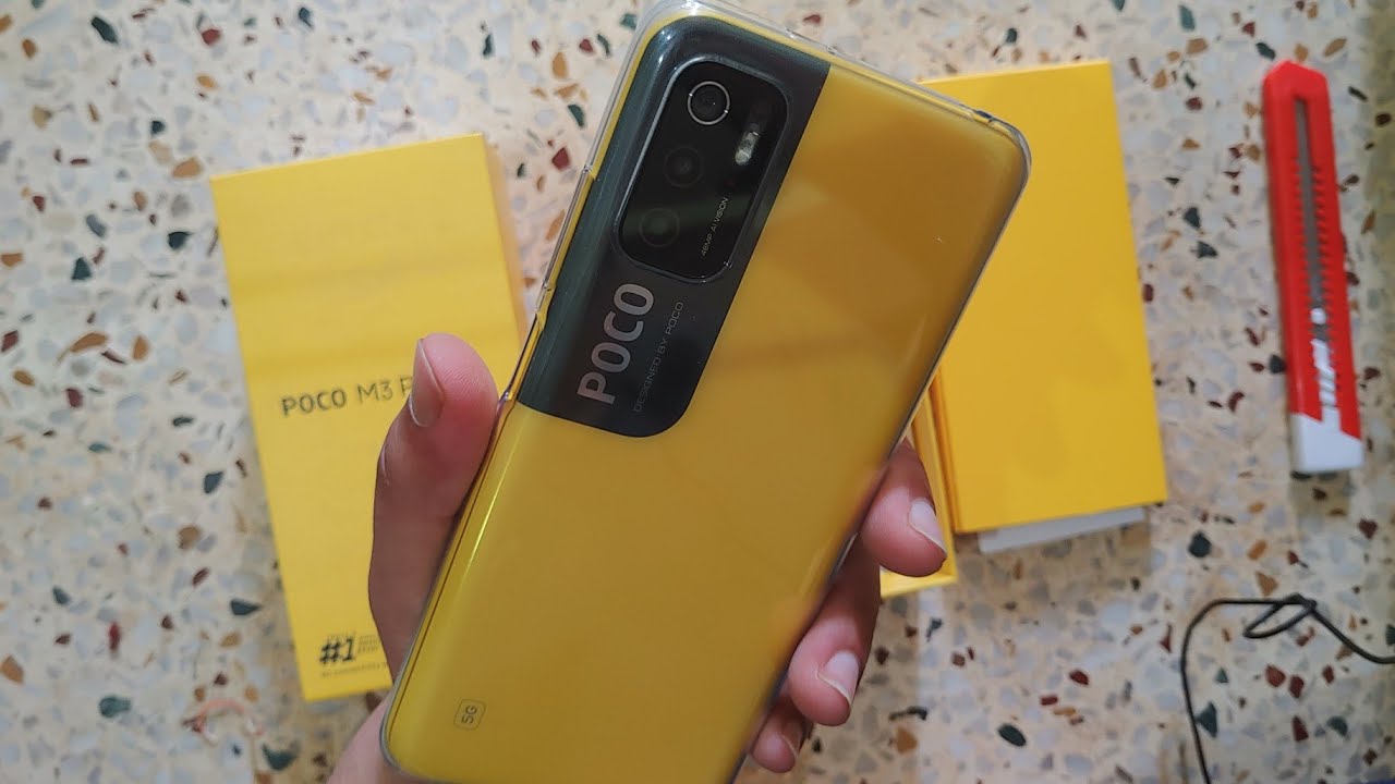 Poco M3 Pro 5G (Poco Yellow, 4GB RAM, 64GB Storage) Unboxing