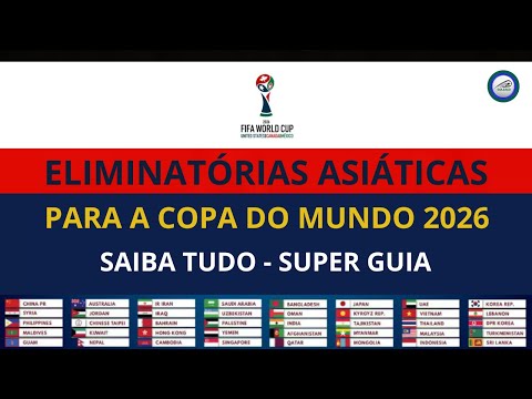 ELIMINATORIAS AFRICANAS PARA A COPA DO MUNDO 2026: Seleções