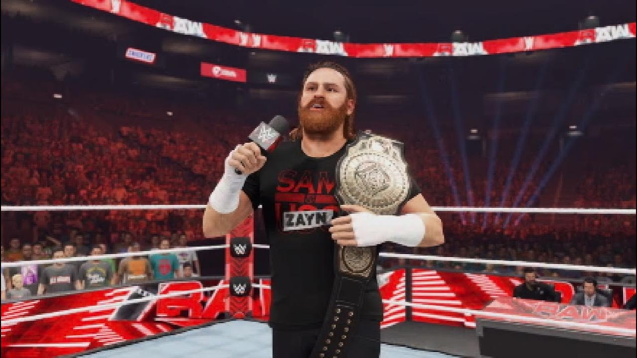 WWE 2K23 MyRise - Sami Trying To Change Name Of IC Title Episode 1