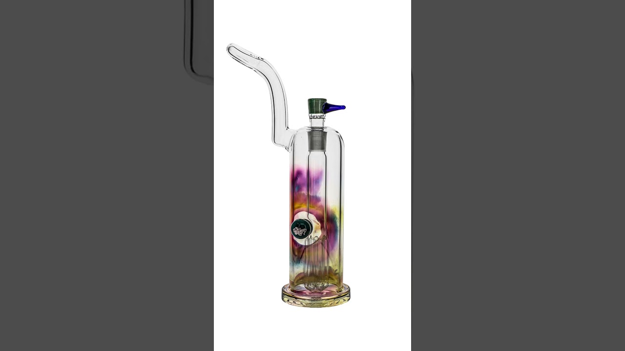 Ben Wilson Glass INSANE Fumed 6-Arm Bubbler Bong – Pure Art in Glass!